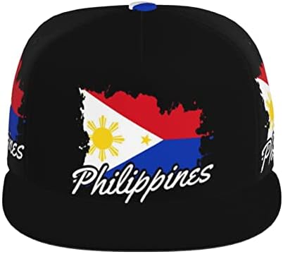 פיליפינים חמודים דגל כובע בייסבול מתכוונן שמש פיליפיני ושמש כוכבי משאיות כוכבים כובע שמש סנאפבק לגברים נשים