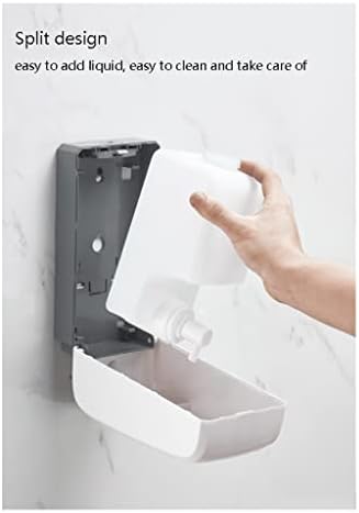 MKLPO סבון קצף מתקן ידני קיר סבון רכוב משאבת מקלחת משאבת סבון מסחרי משאבת לבן 1000 מל/35.1oz ABS פלסטיק