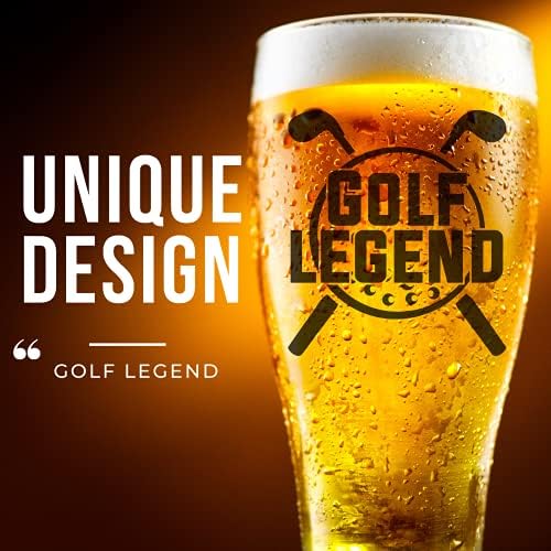 מתנות הגולף הייחודיות הטובות ביותר לגברים, כוס הדפסת בירה מקרא גולף 15 עוז, לאוהבי גולף, מתנות איסור פרסום