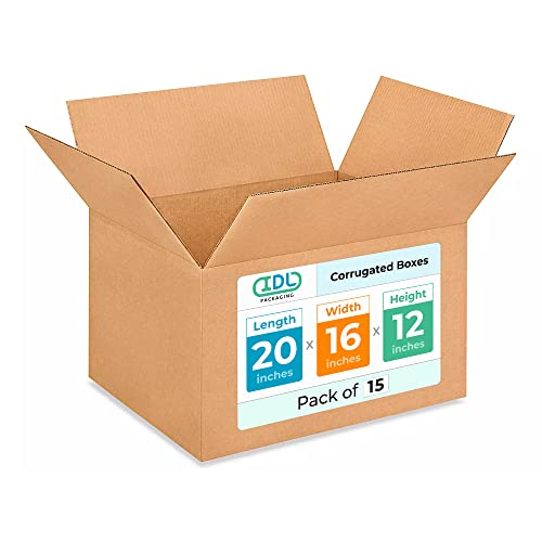 אריזת סרק קופסאות העברה גלי בינוניות 20 ליטר על 16 וואט על 12 ח - בחירה ראשונית של קופסאות אריזה חזקות