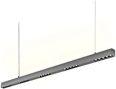 Scon Dali Dimmable 4ft 36W תליון LED ליניארי תאורה תלויה מתקן מודרני לקישור זרקור זרקור לחדר חנות משרדים