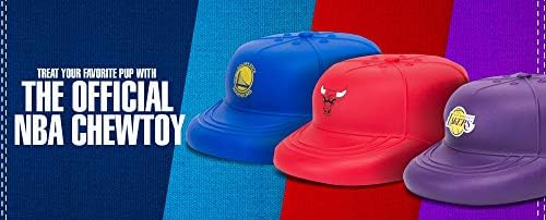 NAP CAP NBA OKLAHOMA CITY THUNDER TEAM ממותג PLAYCAP DOG CHEW & SQUEAK צעצוע, כחול