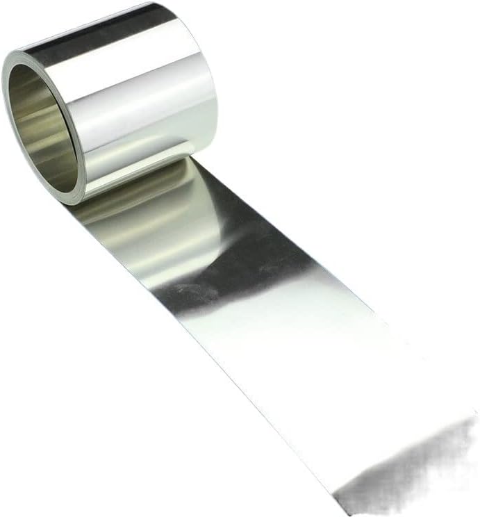 אסיפה 1 מ '/גליל נירוסטה SUS304 נייר גיליון צלחת דק עם גדלים רבים בין 0.02 ממ עד 1 ממ x 100/200 ממ x
