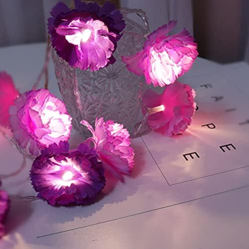 Solustre 1pc LED LED קמליה מנורת פרחים לחתונה מנת מנת מנת מנורת עיצוב חג המולד תפאורה