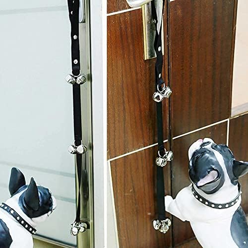 פעמוני דלת, כלב פעמונים, קשה מתכוונן ניילון דלת פעמוני לכלבים גורים עם 7 דלת פעמונים, להשתמש עבור אימון כלב