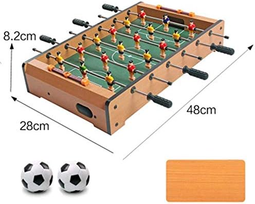 טופ שולחן ZSEDP משחק פוסבול/משחק כדורגל ， משחקי שולחן ילדים, עץ נייד מיני שולחן כדורגל כדורגל פוסבול תחרות כדורגל