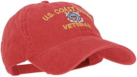 משמר החופים האמריקאי ותיק רקום כובע שטף