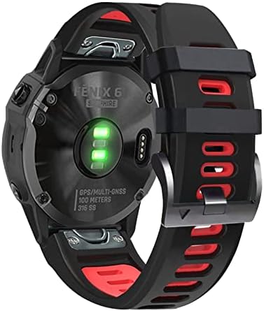 רצועות להקות חכמות של Bandkit Smart Watch עבור Garmin Fenix ​​7 7x 6 6x 5x 5 3HR Forerunner935 945 שחרור