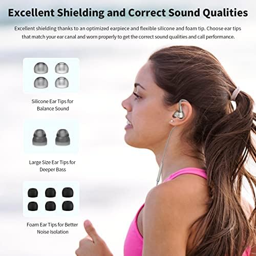 SoundMagic E90C אוזניות קוויות עם מיקרופון - נהג כפול קואקסיאלי באוזניות צג אוזניים Hifi Hifi