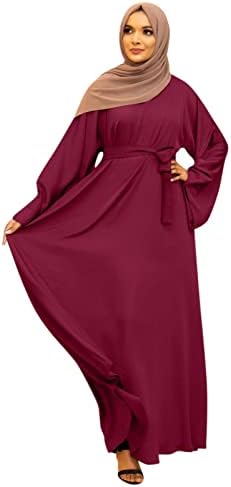 בגדים מוסלמים לנשים שרוול ארוך טוניקה שמלת תפילה שיפון בגדים מוסלמים לגברים 2 חלקים סט שטיח תפילה