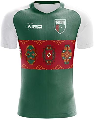 AirOsportswear 2022-2023 טורקמניסטן קונספט ביתי כדורגל כדורגל חולצת חולצת חולצה