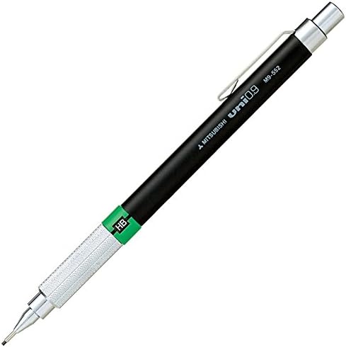 三菱 鉛 筆 מיצובישי עיפרון M4552.24 עיפרון מכני, לניסוח, 0.4, שחור