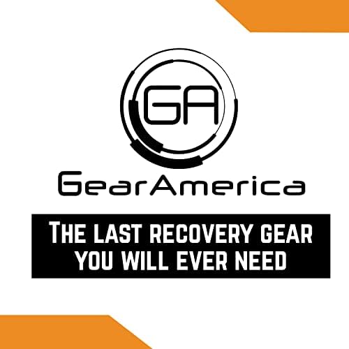 חבל התאוששות קינטית של Gearamerica - מיוצר בארצות הברית - חבל חטוף כבד בגודל 7/8 אינץ ' - 28,500 קילוגרמים