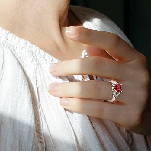 2023 חדש טבעת 610 טבעות מתנת תכשיטי נשים חתונה סגסוגת זירקון גודל אצבע צבעוני טבעות טבעות רגוע
