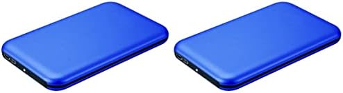 2 יחידות עבור מקרה חיצוני מידע כחול מארז בית אינץ נייד קשיח כונן קשיח בטוח צבע דיסק אחסון כונן מ ' קשה
