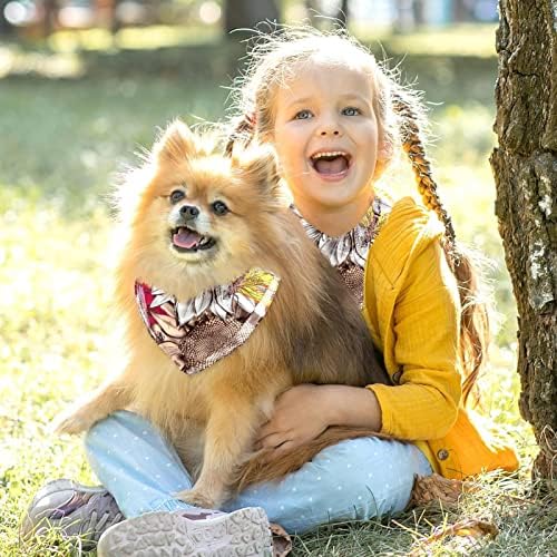 2 חבילות כלב בנדנה שפיריות ודבורה על חמניות ילדה ילד חיית מחמד חיית מחמד צעיף כלבים קרכיאף אביזרים