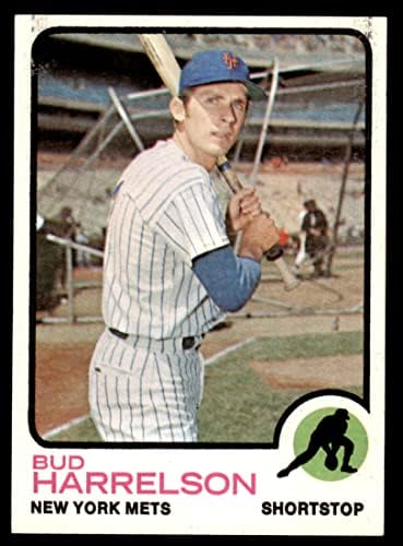 1973 Topps 223 באד הרלסון ניו יורק מטס NM Mets