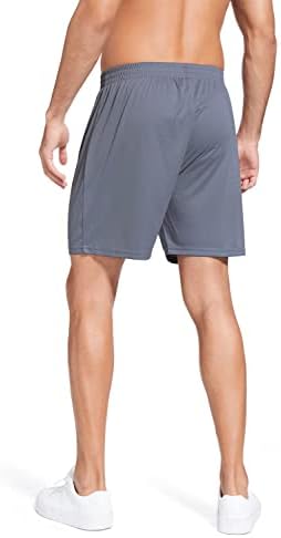 מכנסי ריצה בסיסיים לגברים מכנסי ריצה מהירים יבשים שרוך מותניים מכנסי ספורט ללא כיס מכנסיים קצרים פעילים