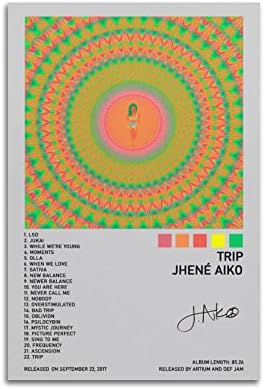 אלבום Trip Aiko אלבום פוסטר פוסטרים כרזות קנבס חדר שינה אסתטי אסתטי אמנות הסלון הדפס פוסטר בד דקורטיבי
