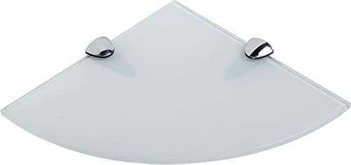 מדף DVTEL אקרילי בצורת מאוורר בצורת מאוורר, מדף משולש, למינציה של פרספקס, פינת אמבטיה מתאימה לחדר אמבטיה