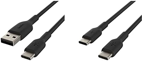 כבל Belkin USB-C 1 מ ', שחור ו- USB-C לכבל USB-C כבל USB מסוג C