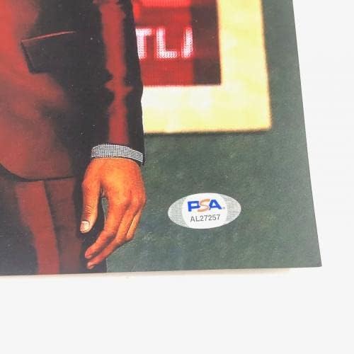 קלי אוברה ג'וניור חתמה 11x14 צילום PSA/DNA אטלנטה הוקס חתימה הורנטס - תמונות NBA עם חתימה