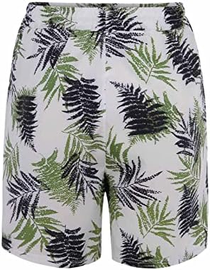 מכנסיים קצרים לנשים מזדמנים חוף מכנסיים מזדמנים לנשים קיץ מכנסי חוף נוחיים קצרים מותניים אלסטיים