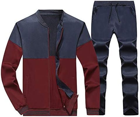 מכנסי סתיו וז'קט חורף של גברים חליפת ספורט חליפת אופנה תפור בגדי ספורט בסגנון מזדמן