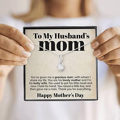 לשרשרת אמא של בעלי, מתנה ליום האם, מתנה לכרטיס יום האם, מתנות לנשים, רעיון למתנה לאמא, תכשיטים