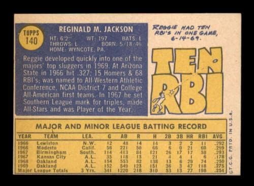 140 רג'י ג'קסון חוף - 1970 כרטיסי בייסבול TOPP