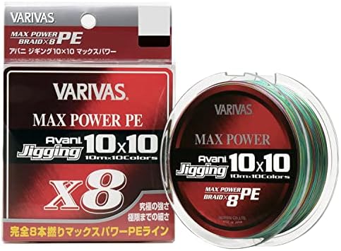 Varivas Avani Jigging 10x10 Max Power pe x8