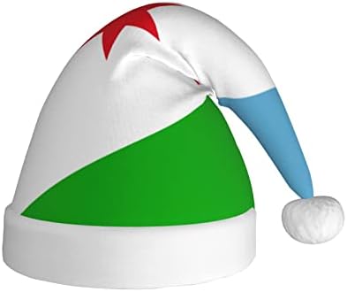 דגל של ג ' יבוטי חג המולד כובע מאן אישה כובע יוניסקס חג המולד חג כובע למסיבה מסיבת כובעים