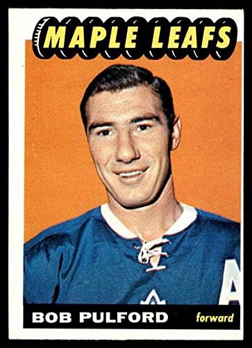1965 Topps 18 בוב פולפורד טורונטו עלים מייפל VG/Ex Maple Leafs