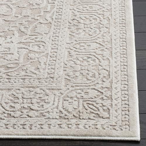 אוסף השתקפות Safavieh 2'3 x 8 'בז'/קרם RFT670A שטיח רץ במצוקה וינטג '