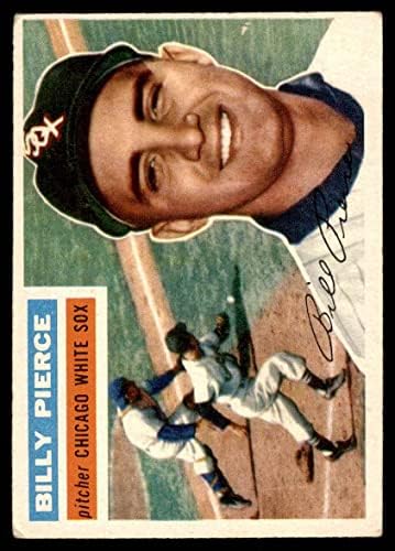 1956 Topps 160 Gry Bill Pierce Chicago White Sox Vg White Sox