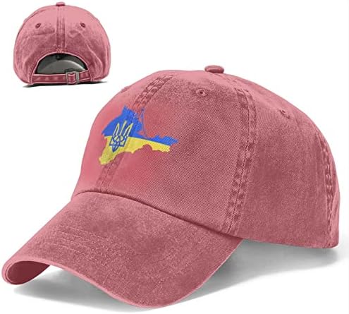 עמדת וורוז עם אוקראינה תומכת בכובע בייסבול כובעי בייסבול כובעי קאובוי מתכווננים כובע בייסבול נשים