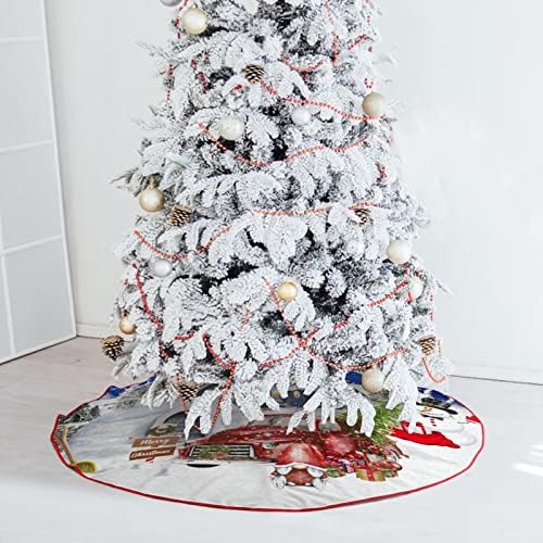חצאית עץ חג המולד של חג המולד שמח, מחצלת קישוטים לחג המולד של 30 x 30 מחצלת קישוטי חג המולד, מחצלת בסיס