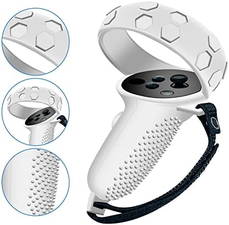 Christol VR מטפל בכיסוי מגן סיליקון לרצועת אחיזת בקר עבור vr accesories