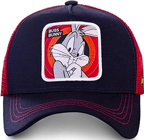 בימה גברים של לוני טונס כובע קריקטורה בייסבול נהג משאית כובע למבוגרים נשים של יוניסקס מתכוונן אחת גודל