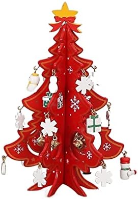 עץ חג המולד של עץ חג המולד קישוטי עץ חג המולד קישוטי עץ חג המולד תלת מימדי פריסת סצנת עץ חג המולד לילדים