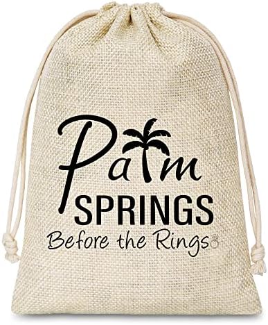 הנגאובר ערכת מתנת שקיות - חוף מסיבת הישרדות ערכת התאוששות-פאלם ספרינגס לפני את טבעת כותנה מתנת שקיות עם שרוך-חתונה