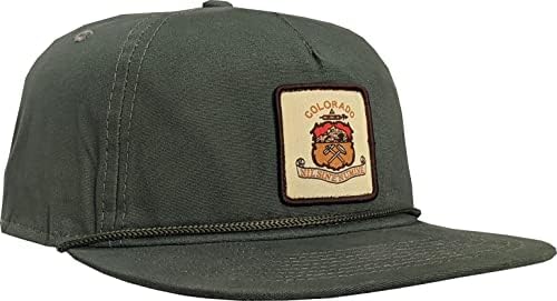 גדי ספורט של Ouray 5 פאנל חבל בית ספר ישן כובע כובע