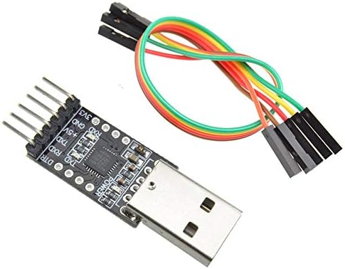 כבלי מיקרו SATA USB 2.0 ל- TTL UART 6PIN מודול ממיר סידורי CP2102