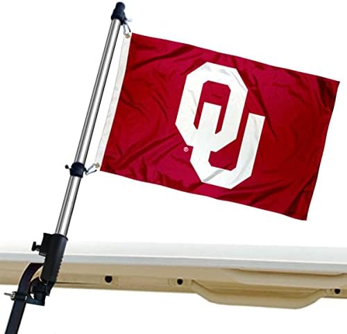ערכת עגלת גולף של OU ומחזיק מוט דגל