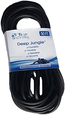 25 רגליים עמוק ג ' ונגל שחור גמיש חברת תעופה צינורות לאקווריומים, חממות, והידרופוניקה