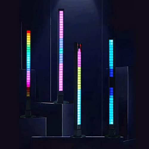 Kingshowstar USB אור קצב מופעל על הקול, אור 32 סיביות מוסיקה צבעונית אור סביבת אור סאונד אור שמע