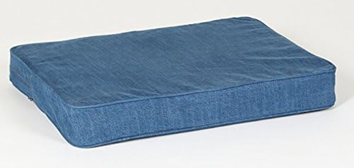 מיטת כלבי קצף אורתופדית גדולה ג'ינס