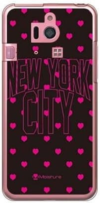 עור שני NYC Pink Pink Dot Dot על ידי לחות/לסמארטפון פשוט 2 401SH/SoftBank SSH401-PCCL-277-Y280