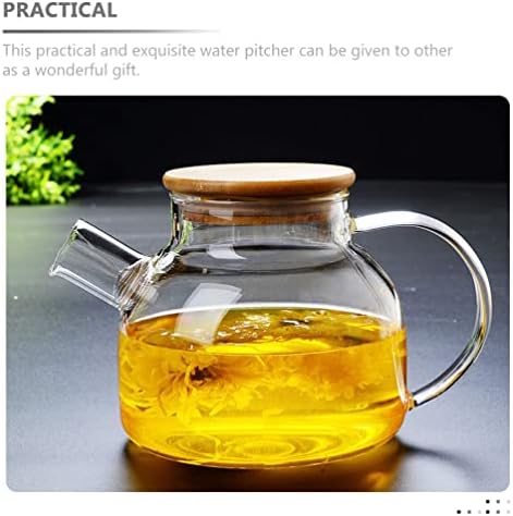 סיר תה של קאבילוק סיר תה סיר תה צלול תה קומקום זכוכית מים קנק