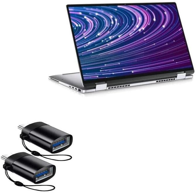 כבל Goxwave תואם ל- Dell Latitude 9520 2-in-1-USB-C ל- PortChanger, USB Type-C OTG USB מחזיק מפתח נייד